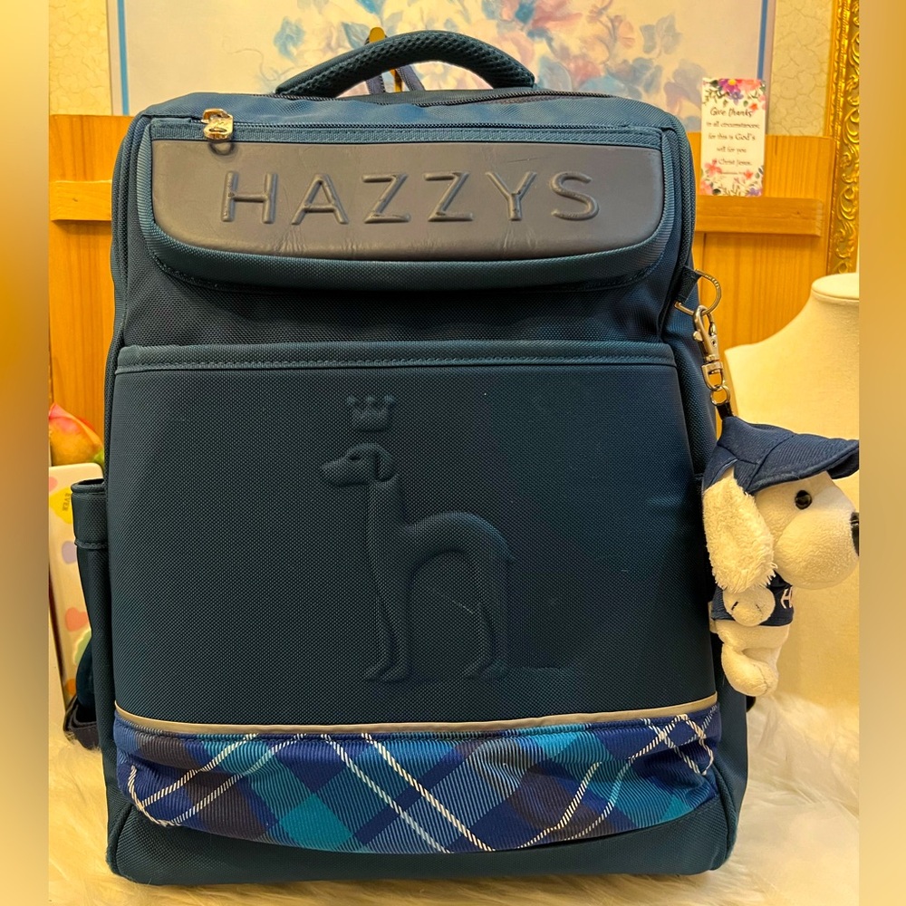 Hazzys Backpack with 2 Front Zip Pocket for Unisex Use